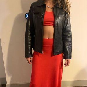 Guess leather jacket